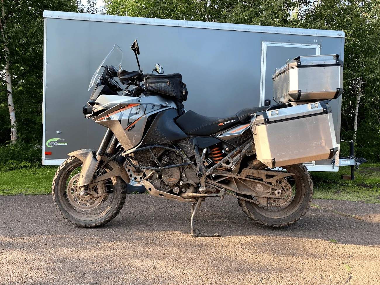 Ford Bronco Anyone else ride an ADV motorcycle? 1612885990720