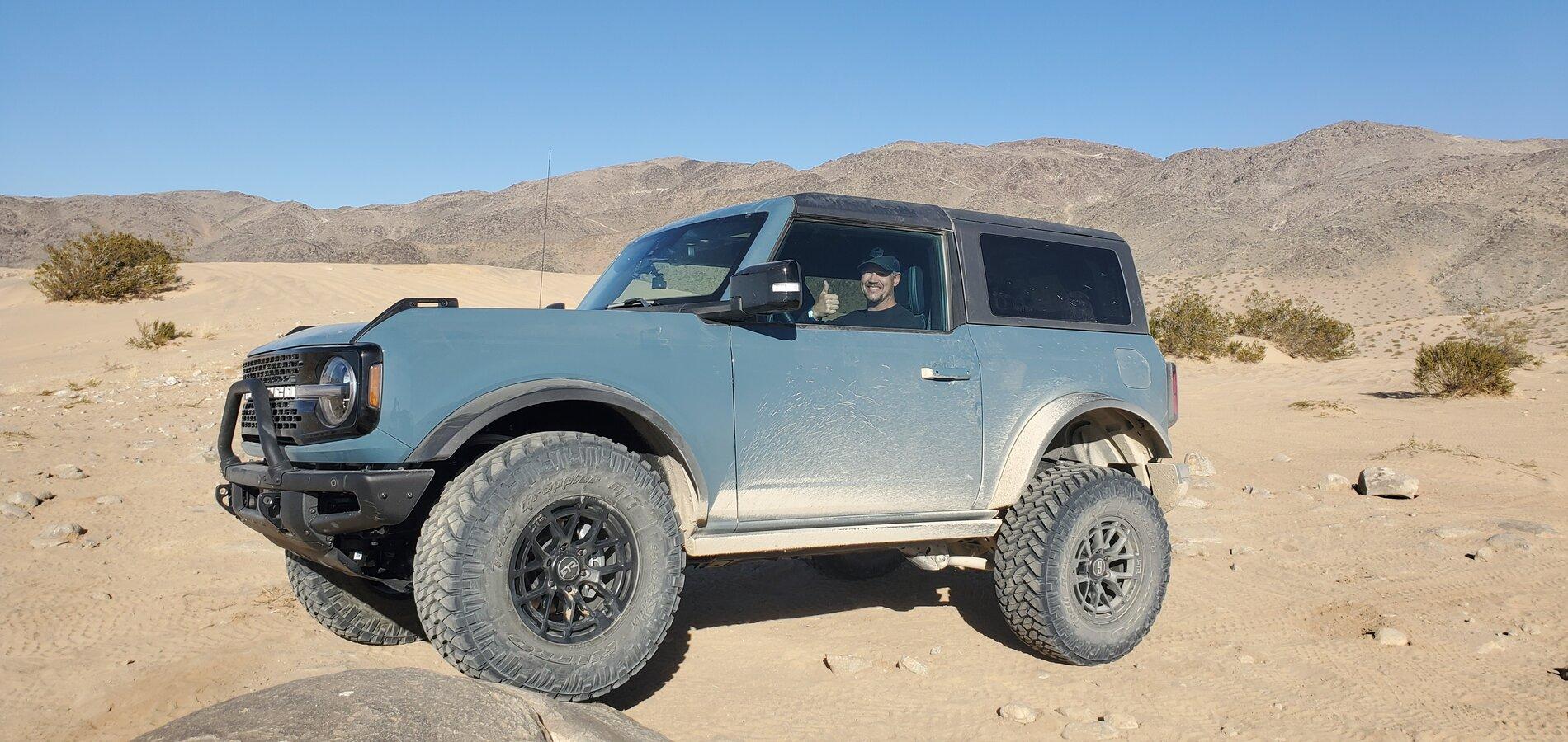 Ford Bronco Bronco Knoll Named and Marked From Easter Egg Coordinates 20210205_145317