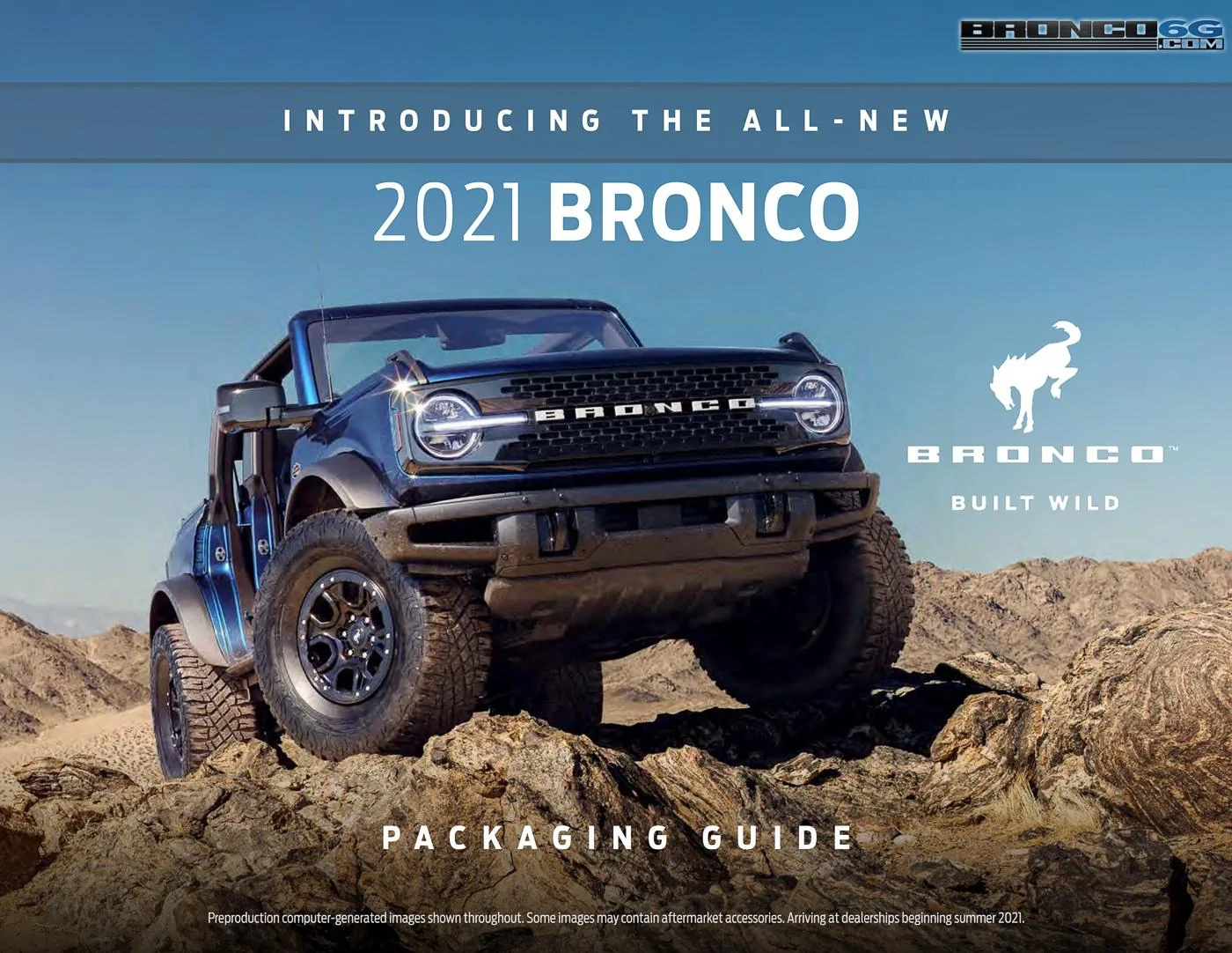 Ford Bronco 2021 Bronco Packaging Guide 2021-bronco-packaging-guide-brochure-1