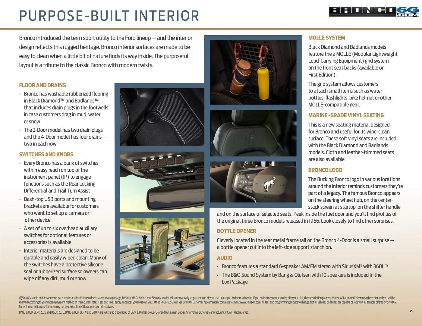 Ford Bronco 2021 Bronco Packaging Guide 2021-bronco-packaging-guide-brochure-9