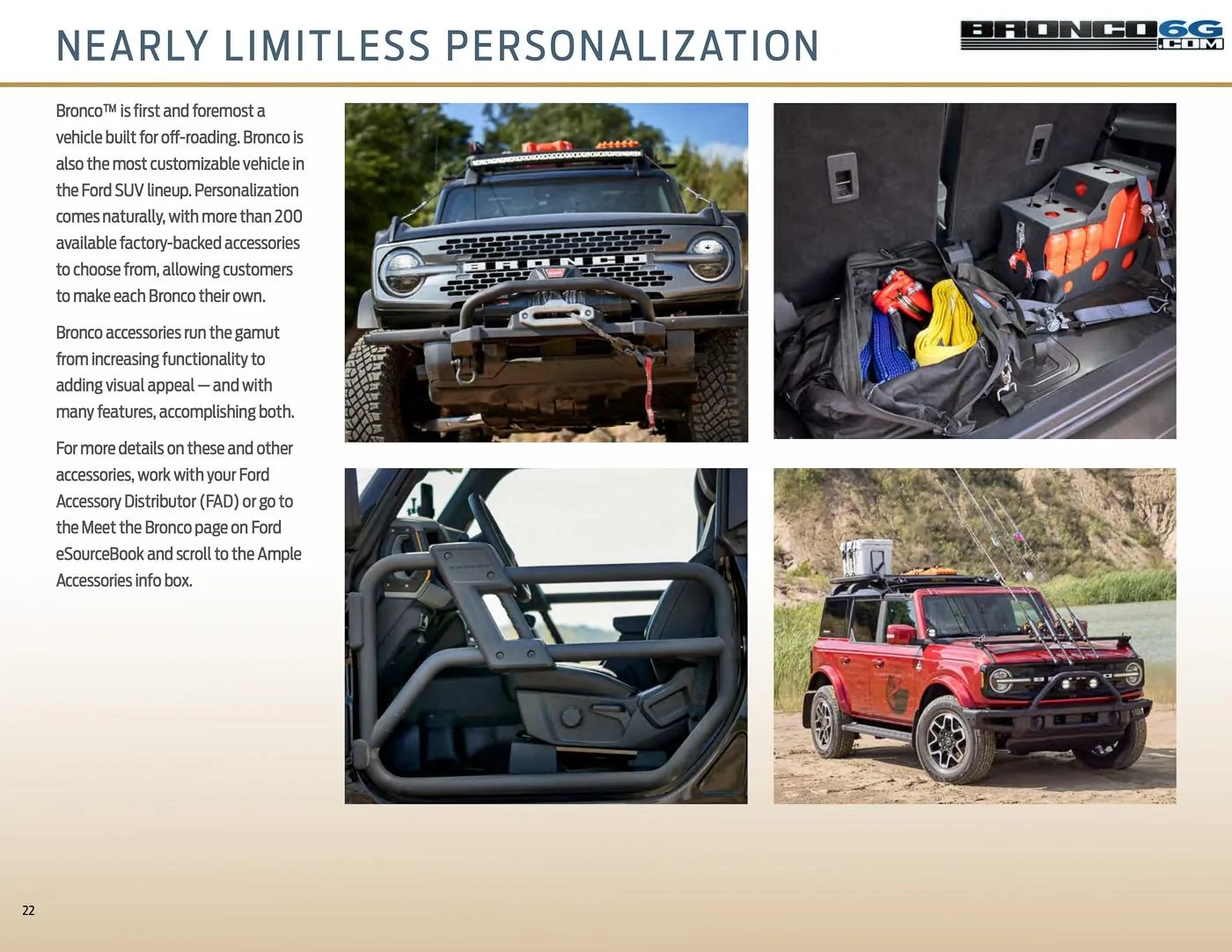 Ford Bronco 2021 Bronco Packaging Guide 2021-bronco-packaging-guide-brochure-22