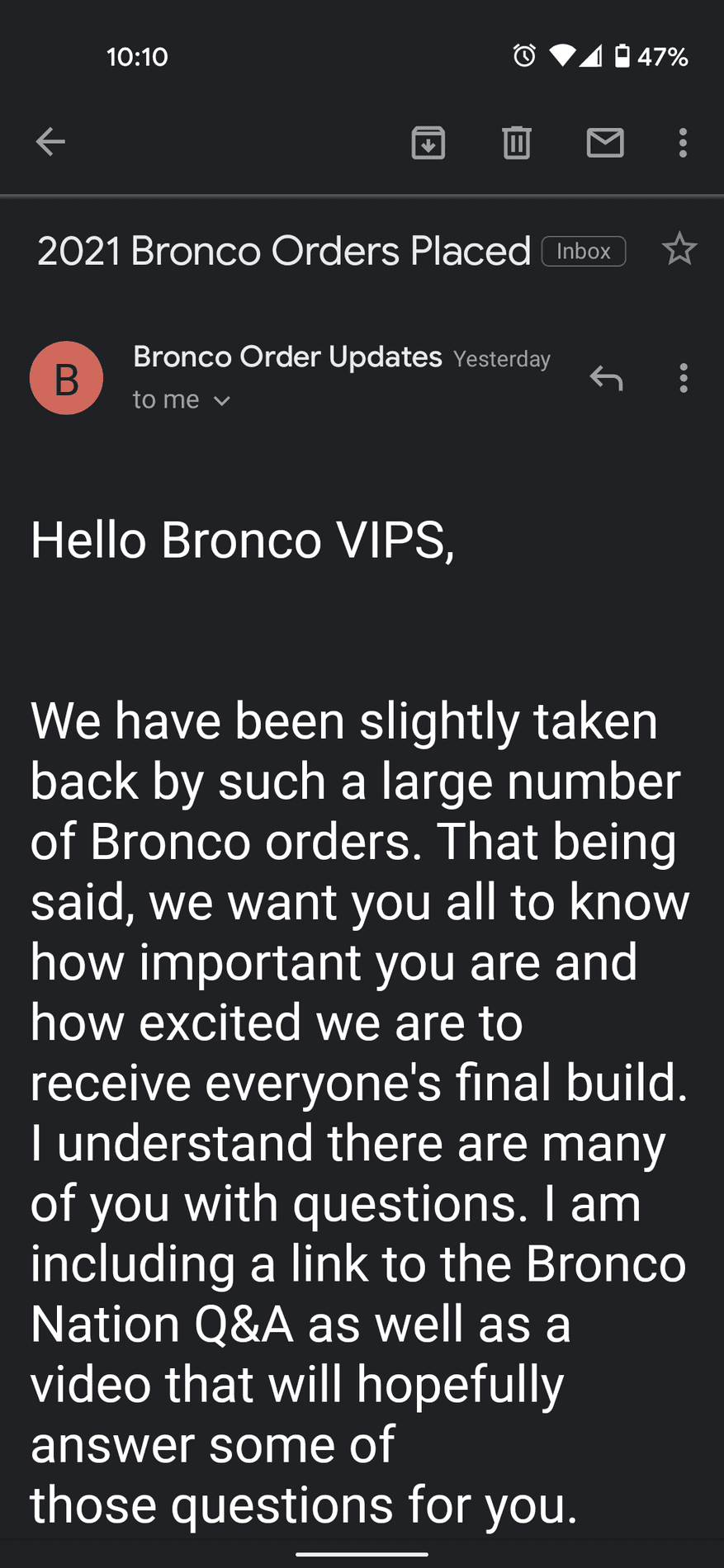 Ford Bronco Dealer Promoting Bronco6G Screenshot_20210213-101045