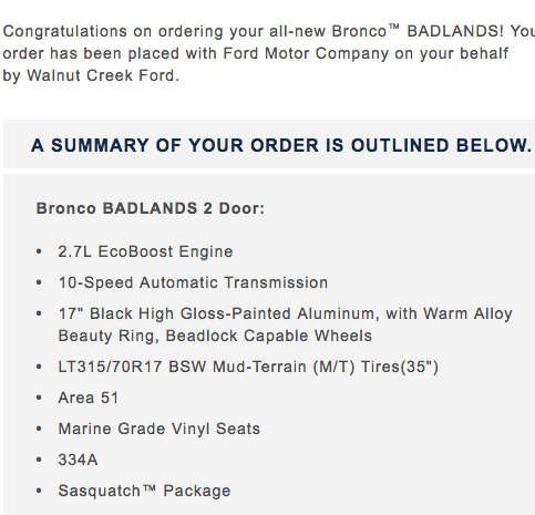 Ford Bronco WBDO (Web Based Dealership Ordering system) Screen Shot 2021-02-15 at 11.20.19 AM