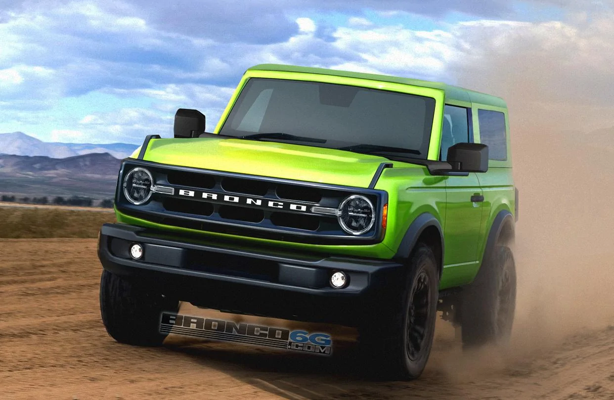 Ford Bronco Grabber Lime 2021 Bronco Preview Renderings Untitled-2