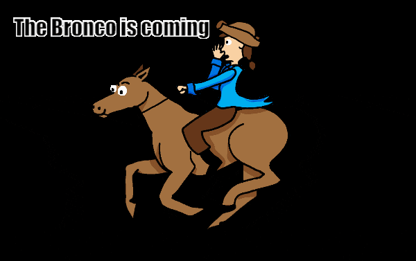 Ford Bronco Tomorrow! [Update: Today!] gifntext-