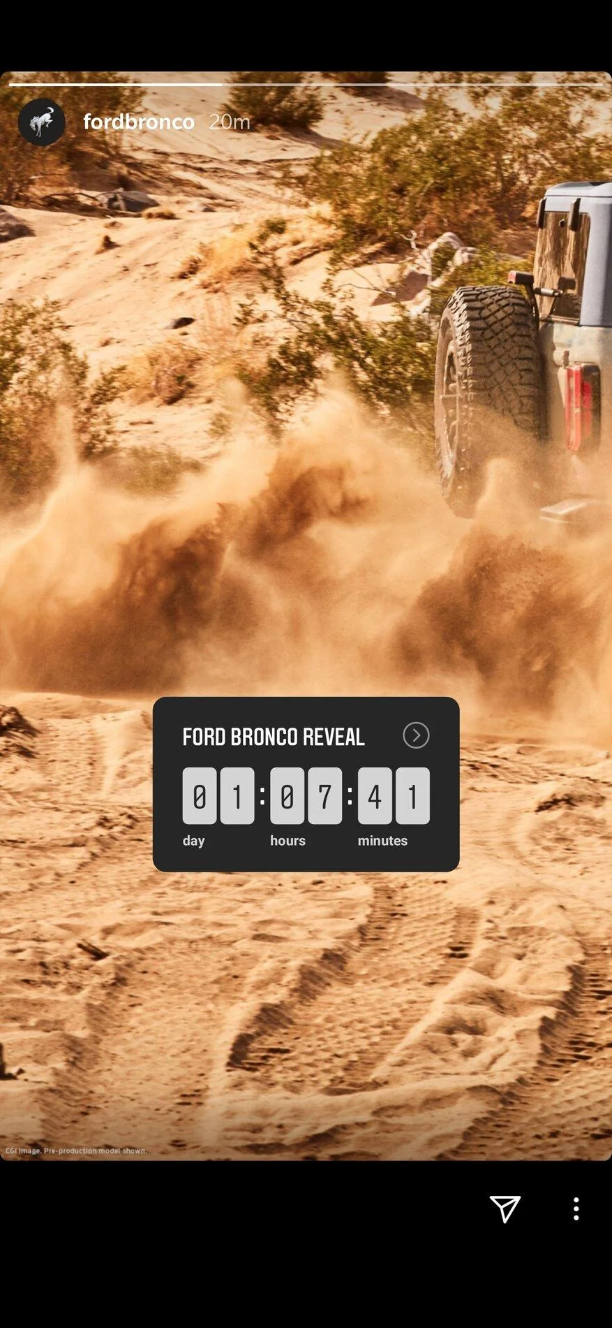 Ford Bronco Sunday Teaser Posted Screenshot_20200712-101945