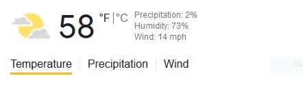 Ford Bronco Temperature Check weather