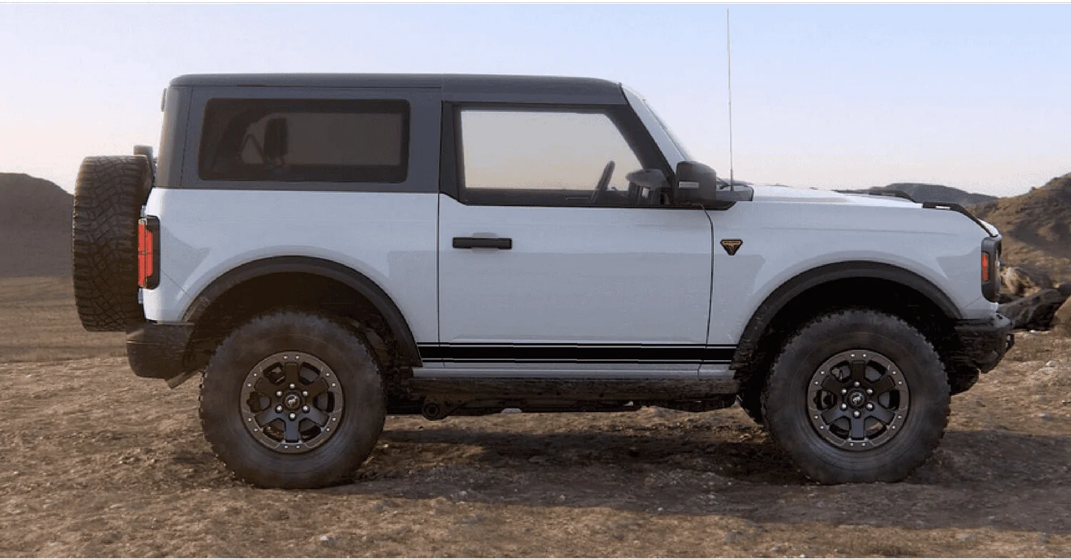 Ford Bronco RiderGraphix Graphics Decal Kits For 2021 Bronco 1613577496251