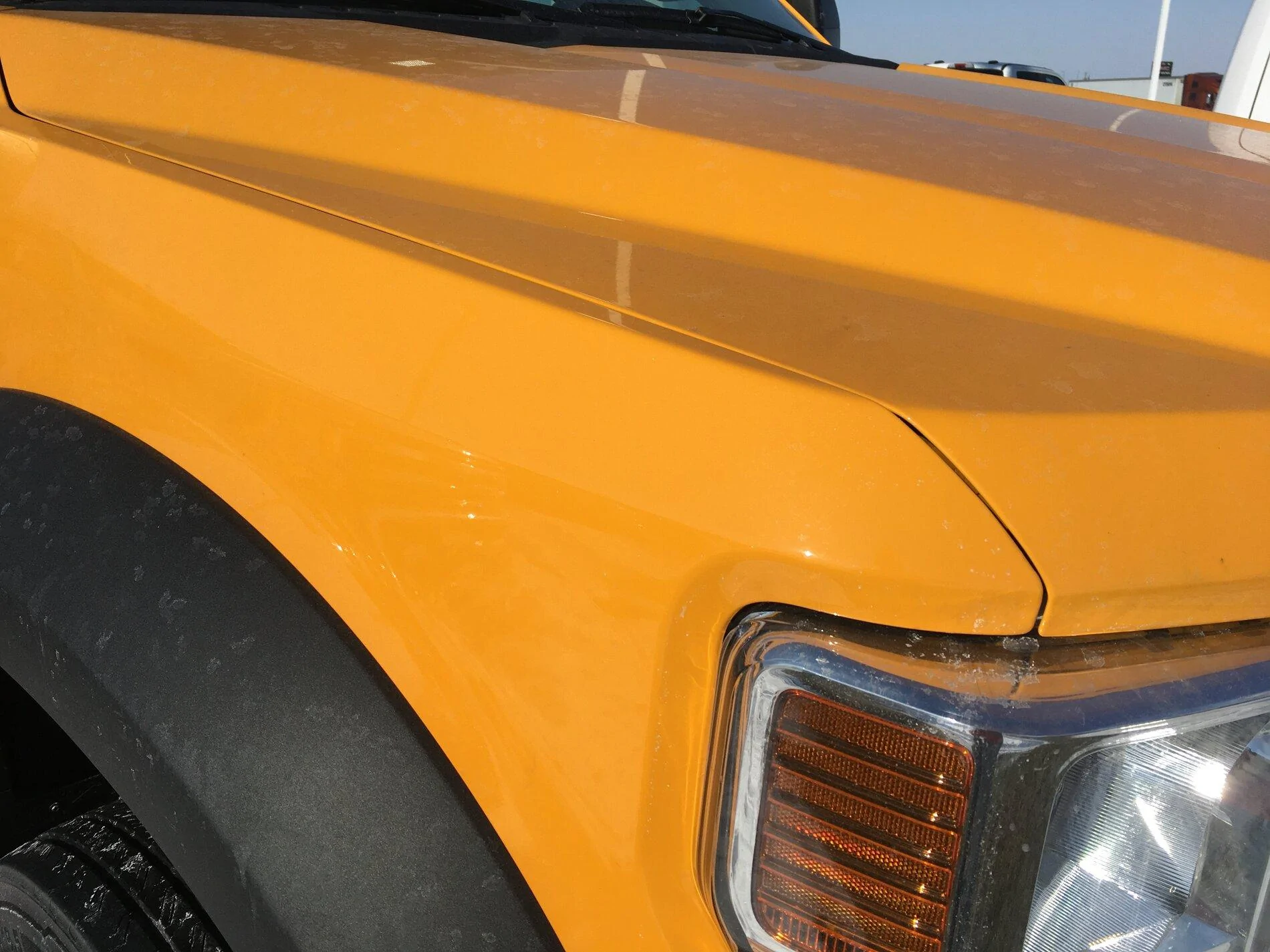 Ford Bronco Cyber Orange Paint Thread IMG_6343
