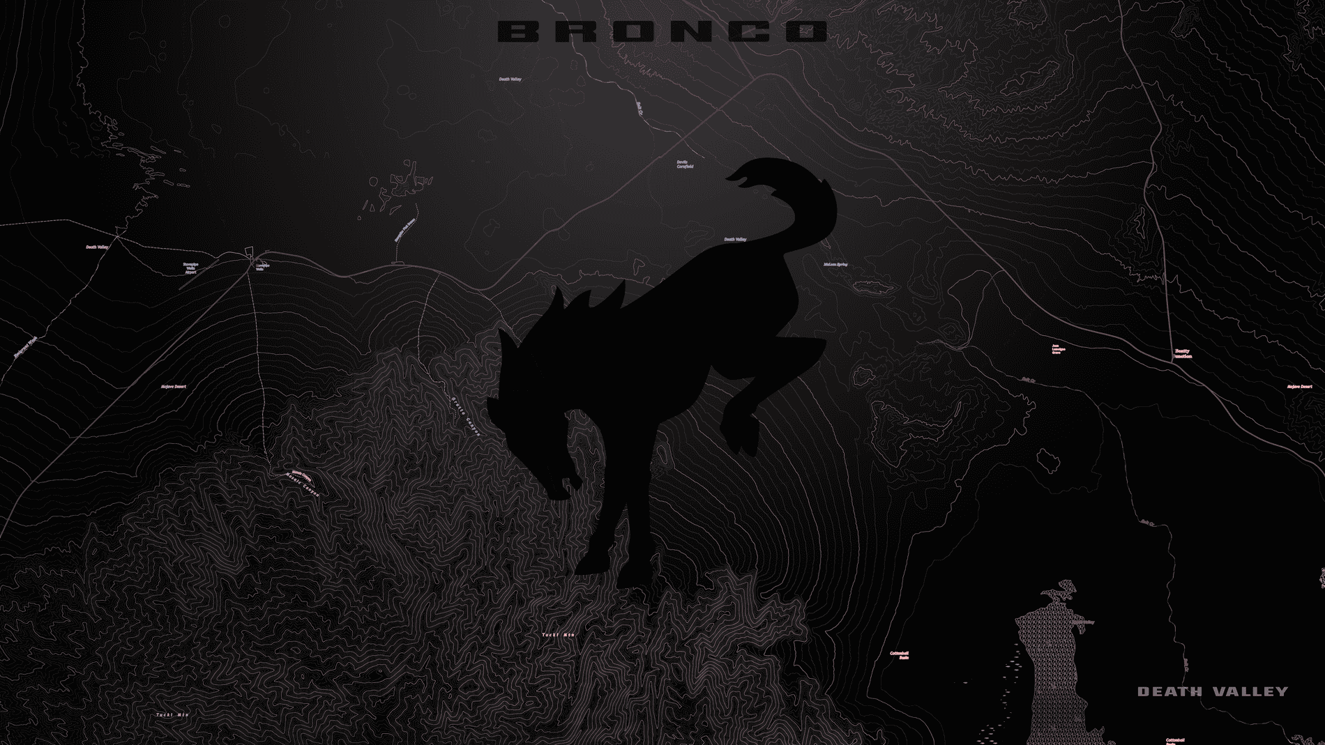 Ford Bronco 4k Background for those that want it Background_DeathValley_topoA_4k