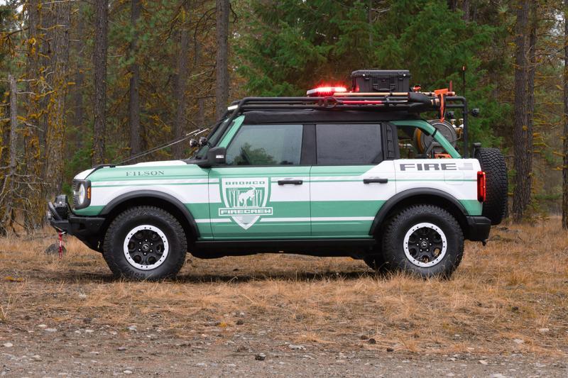 Ford Bronco The Yeti Challenge RACE forest