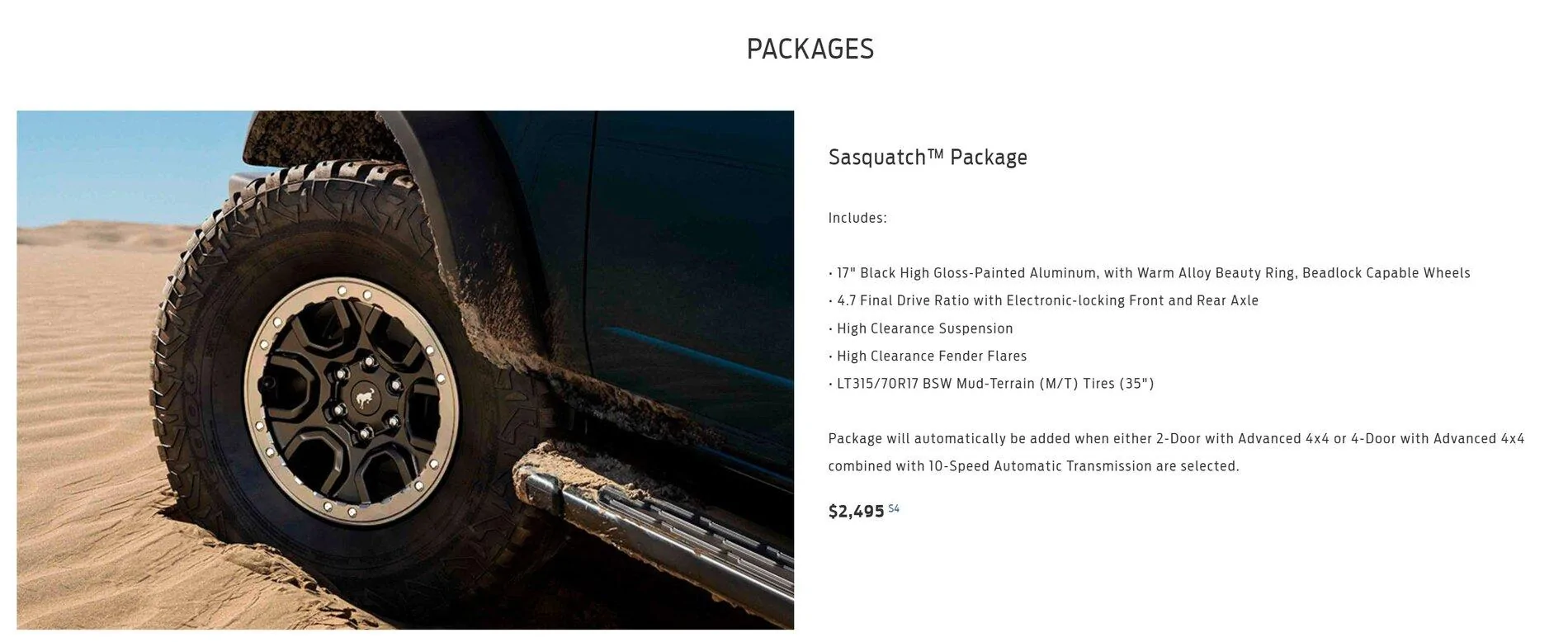 Ford Bronco **CORRECTED** BUILD & PRICE REFERENCE GUIDE for 2021 Bronco! Screenshot 2021-02-25 064713