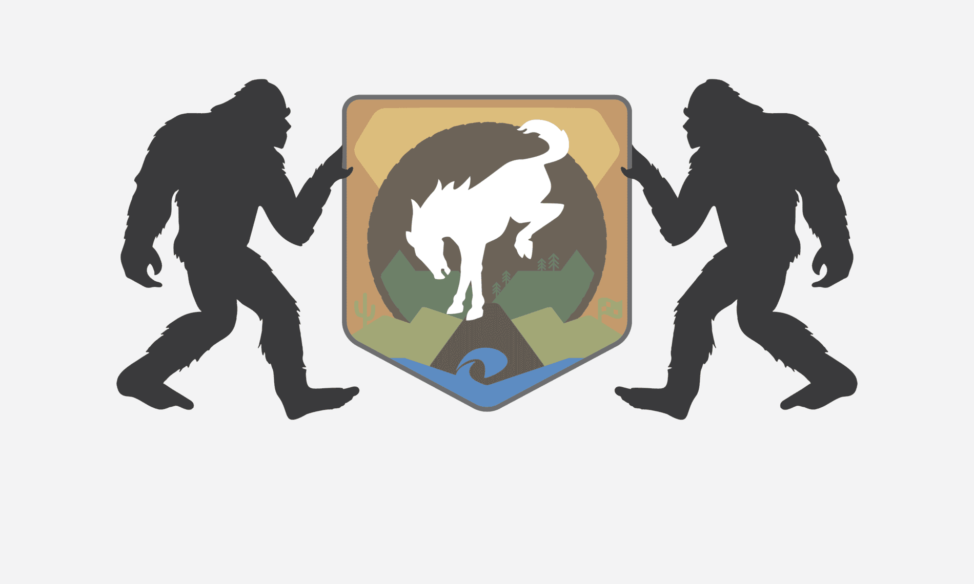 Ford Bronco Sasquatch Rampant Art Squatch Republic Concept@2x