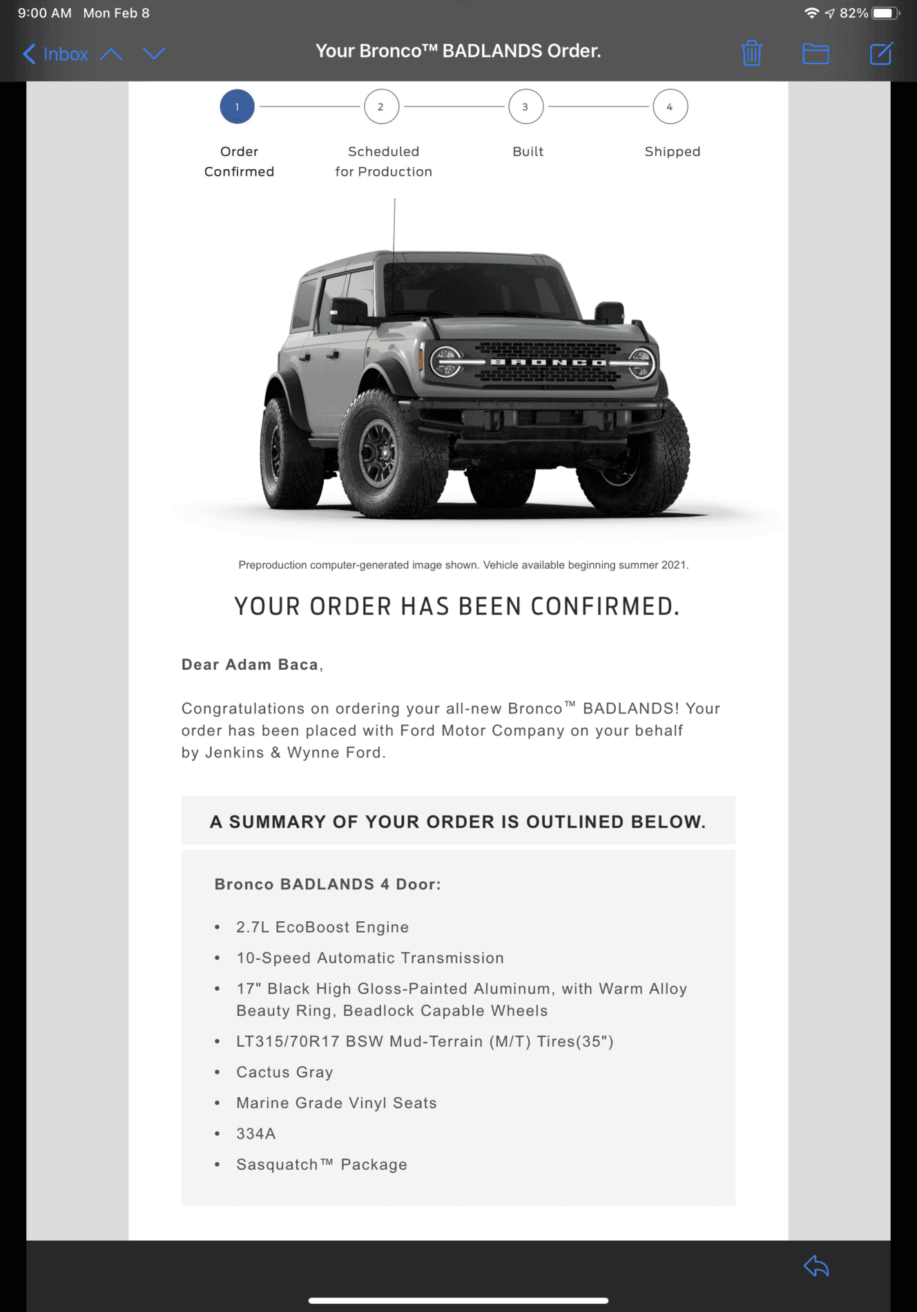 Ford Bronco Wt vs bl features topper, ride, loudness 8D9B3274-555F-40DD-8754-24488684EA02