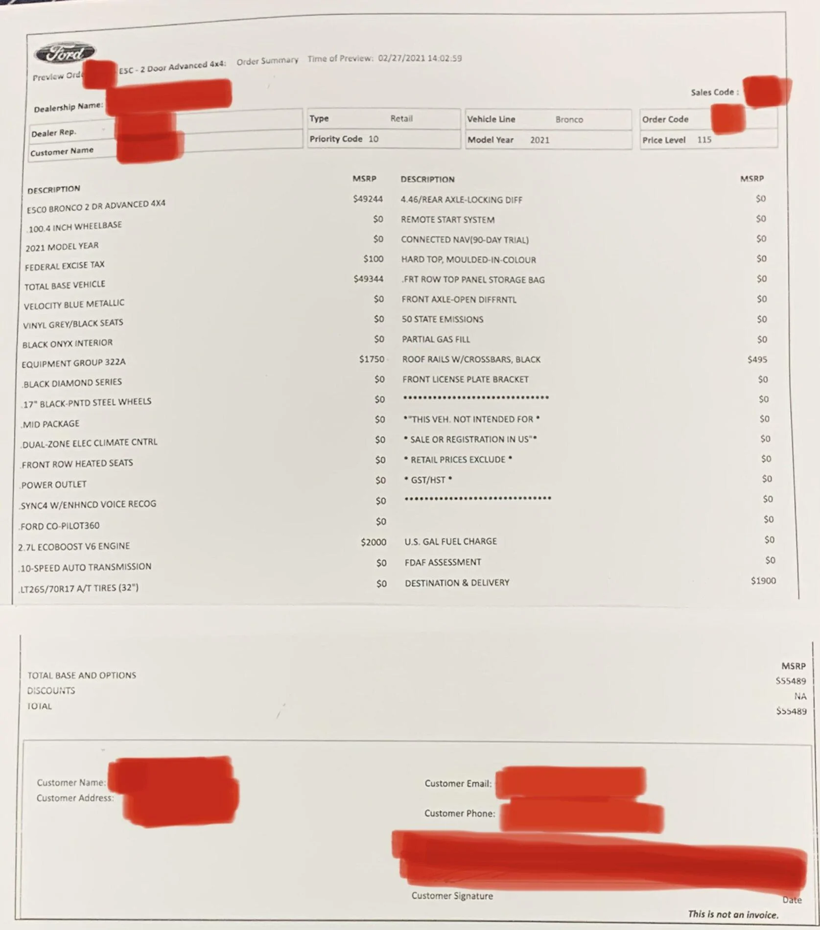 Ford Bronco Dealer Documentation etc fees? 9D466A16-D1AD-4C12-8AAD-57E3425429B3