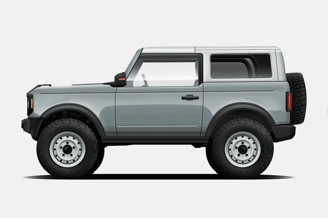 Ford Bronco white door handles - yes or no? White Top Bronco