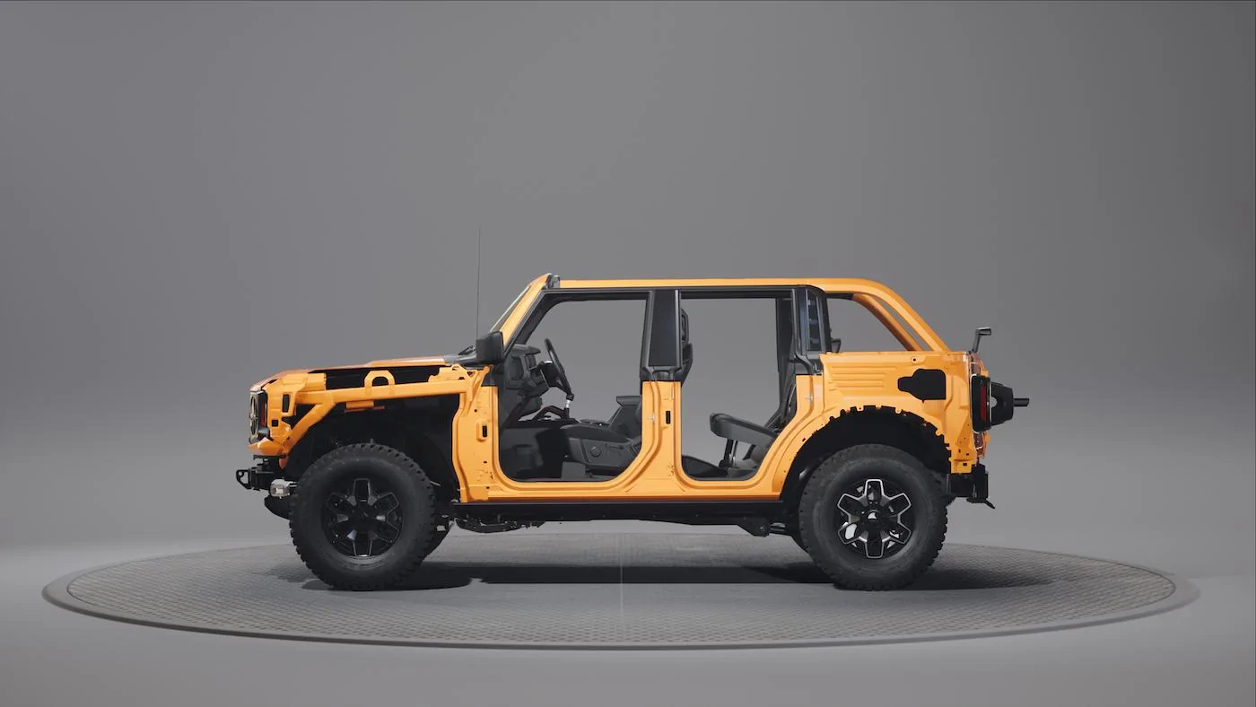 Ford Bronco How the Bronco's Modular Platform Allows for Easy Customization and Modifications Bronco_modularity_renderings_05