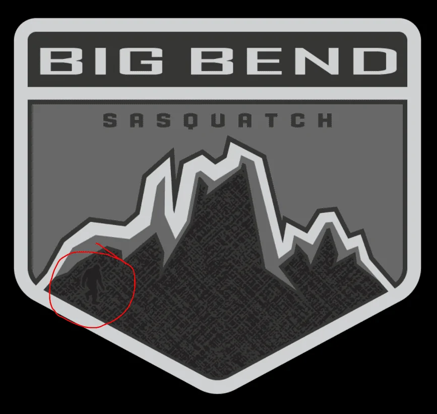Ford Bronco Badlands Sasquatch Badge 1614783939341