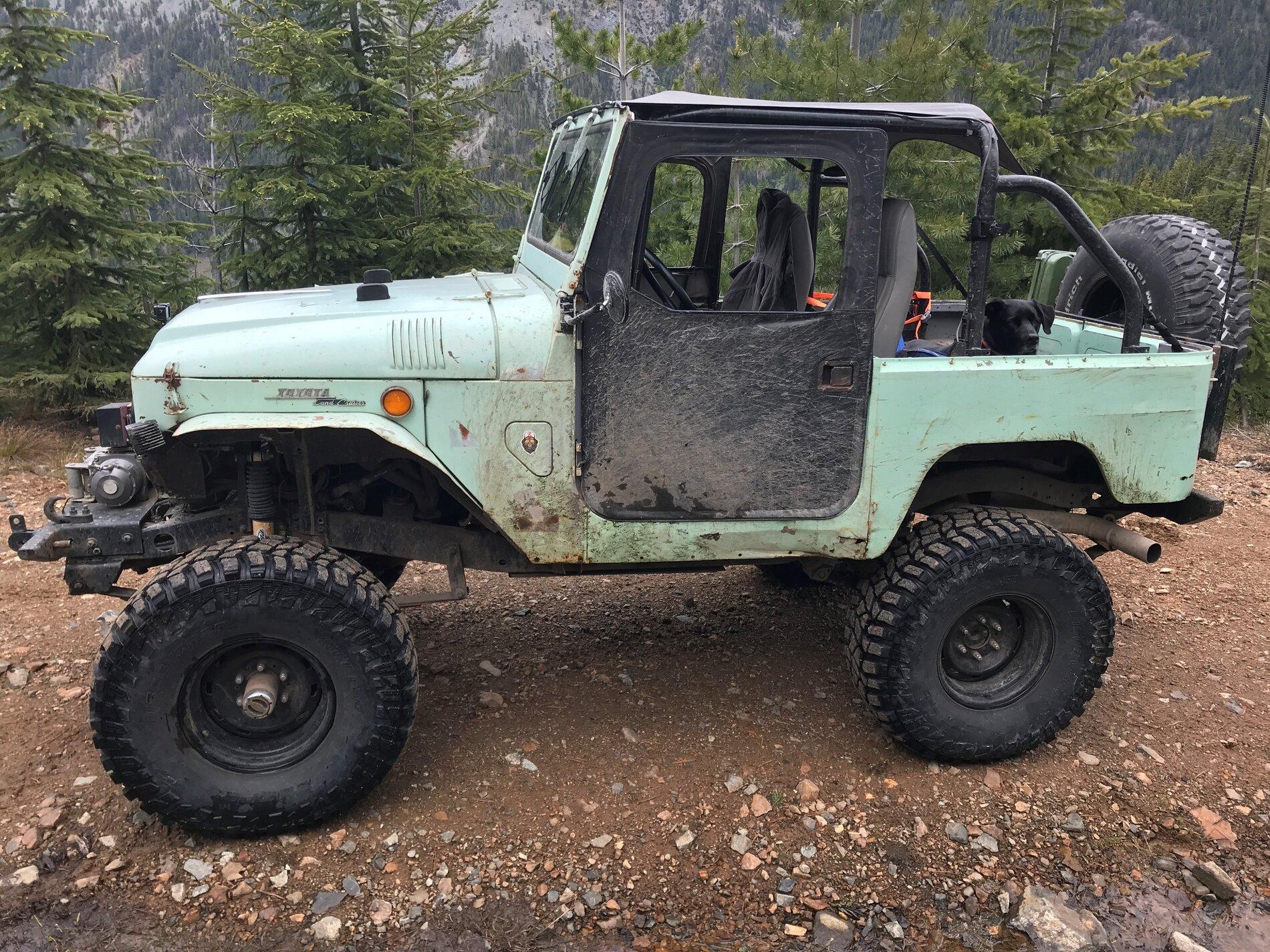 Ford Bronco Wheel compatibility fj40