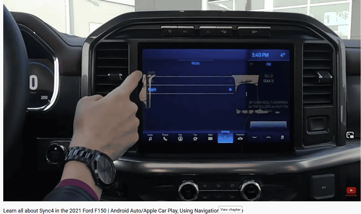 Ford Bronco SYNC 4 Complete Tutorial with a 12" screen 1614974846798