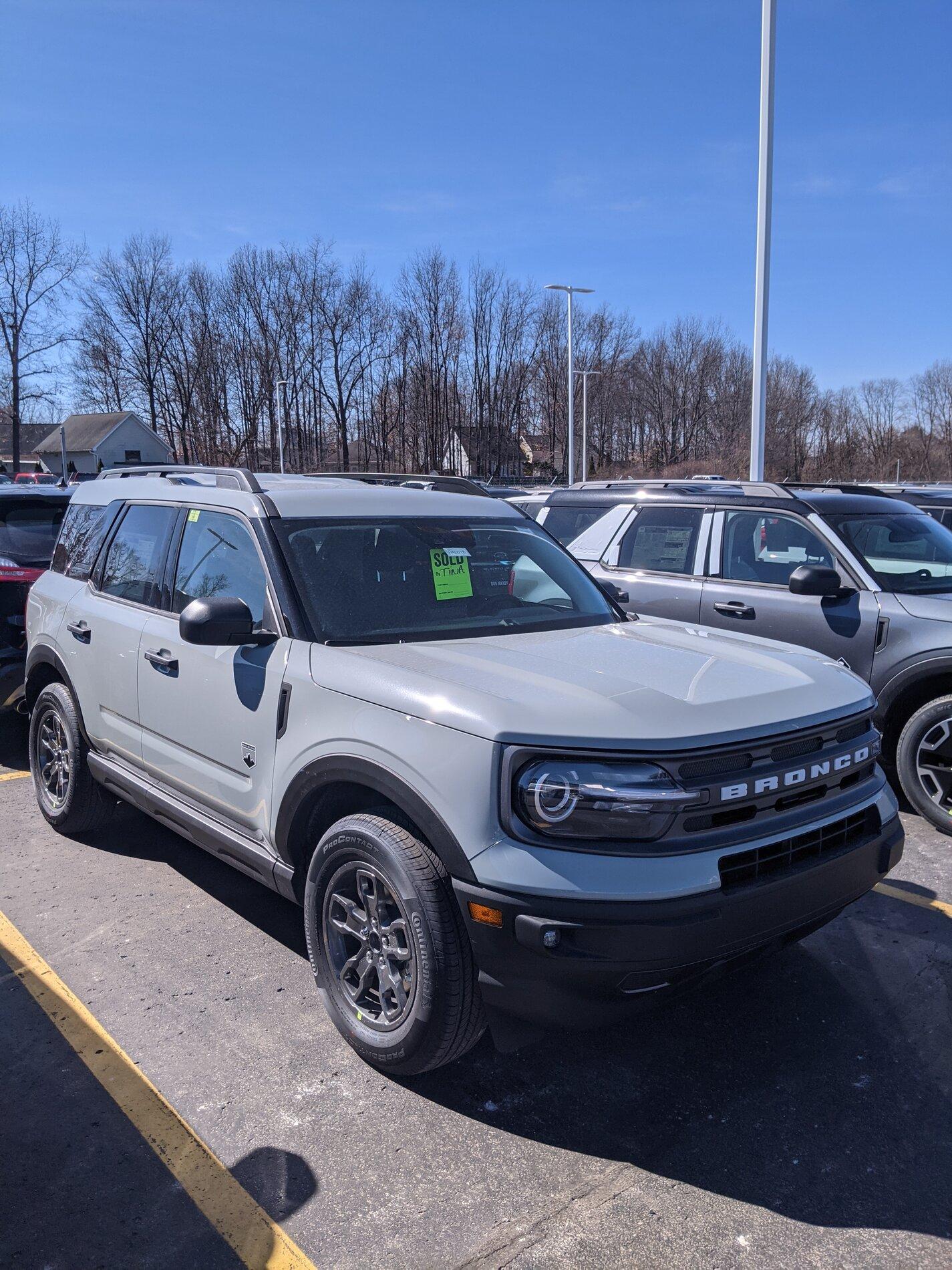 Ford Bronco Really, color is now finalized! PXL_20210307_174450256