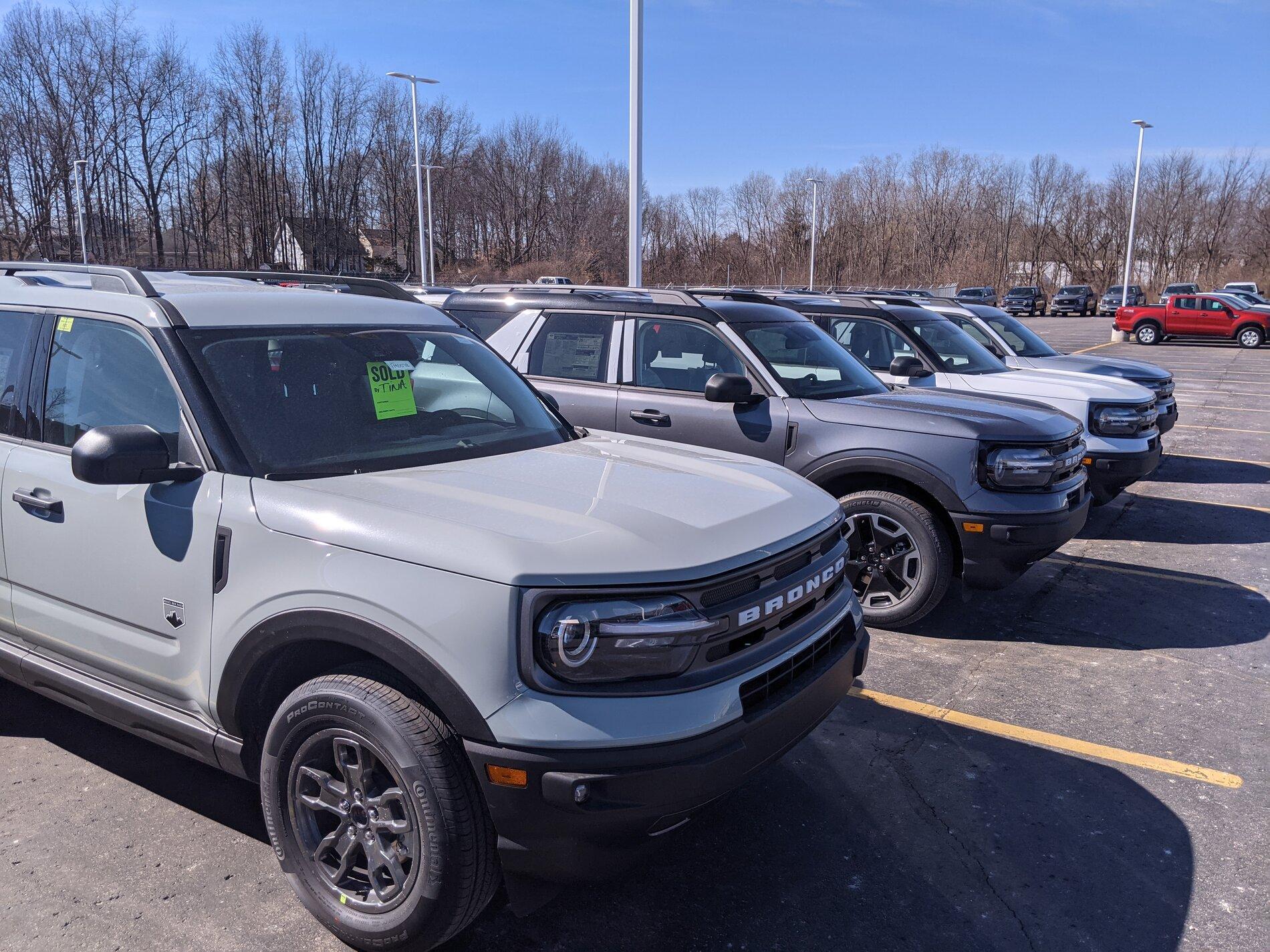 Ford Bronco Really, color is now finalized! PXL_20210307_174500349