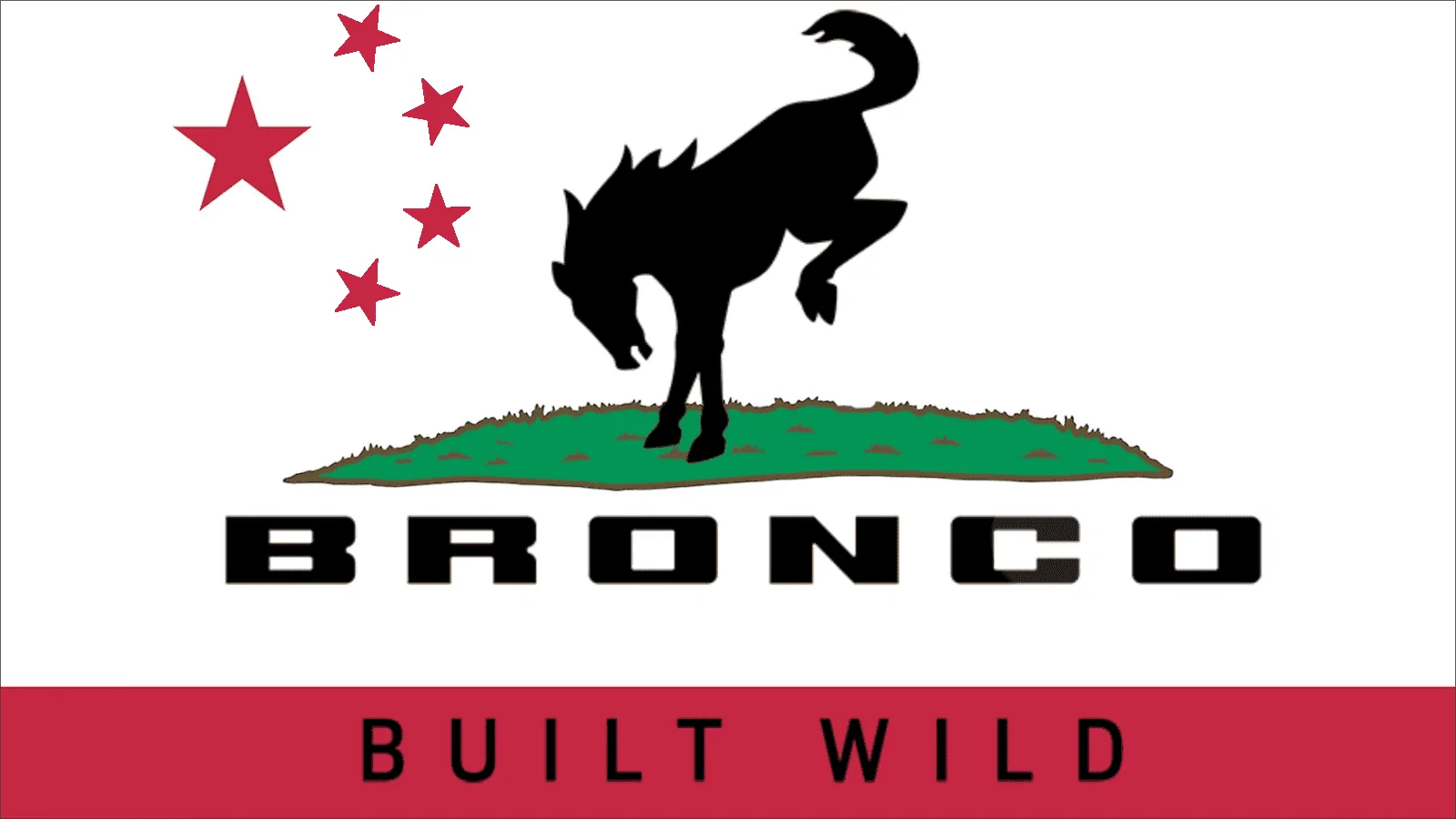 Ford Bronco Since Texas has a few designs... Kalifornia