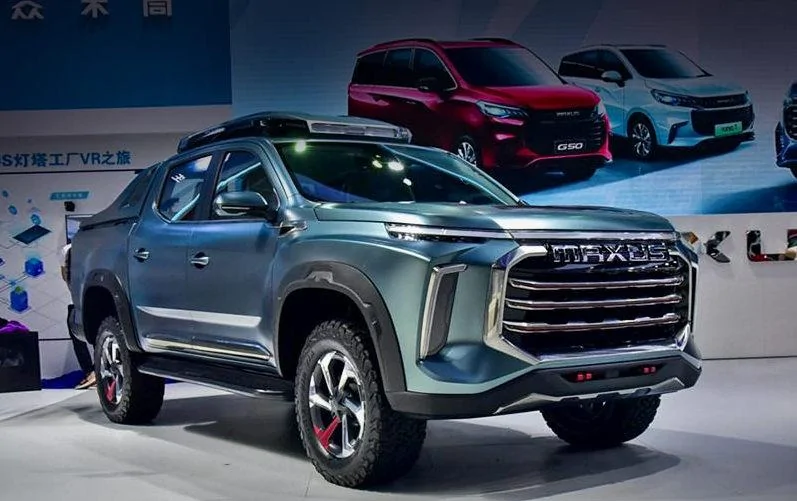 Ford Bronco Maverick Tomorrow? 2022-SAIC-Maxus-pickup-truck-SAIC-3