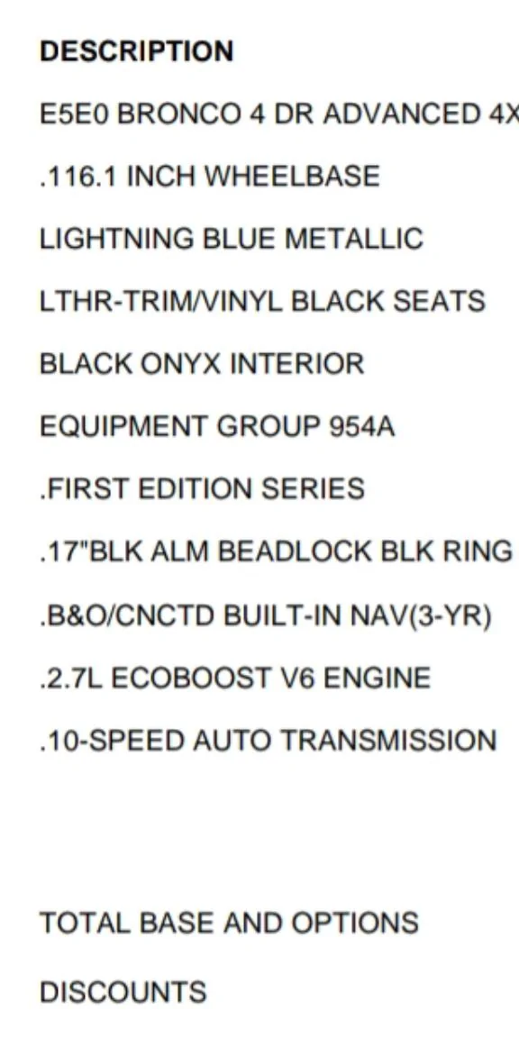 Ford Bronco Order Confirmation Email shows Incorrect Order!? Screenshot_20210309-155904_Gallery_resized