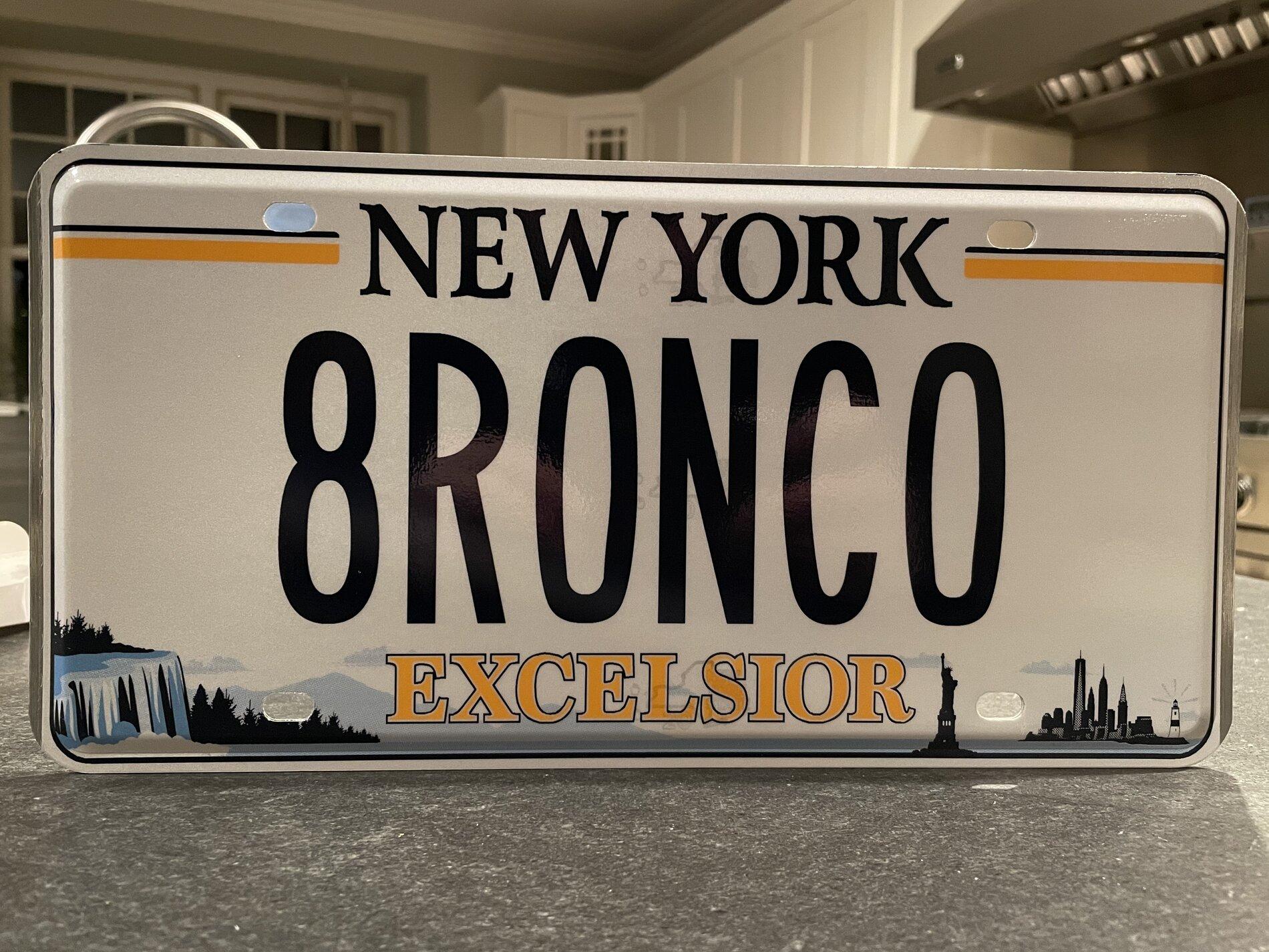 Ford Bronco Custom vanity license plate for Bronco? 15ED7A43-2E34-4044-A6E4-77BB48F7401A