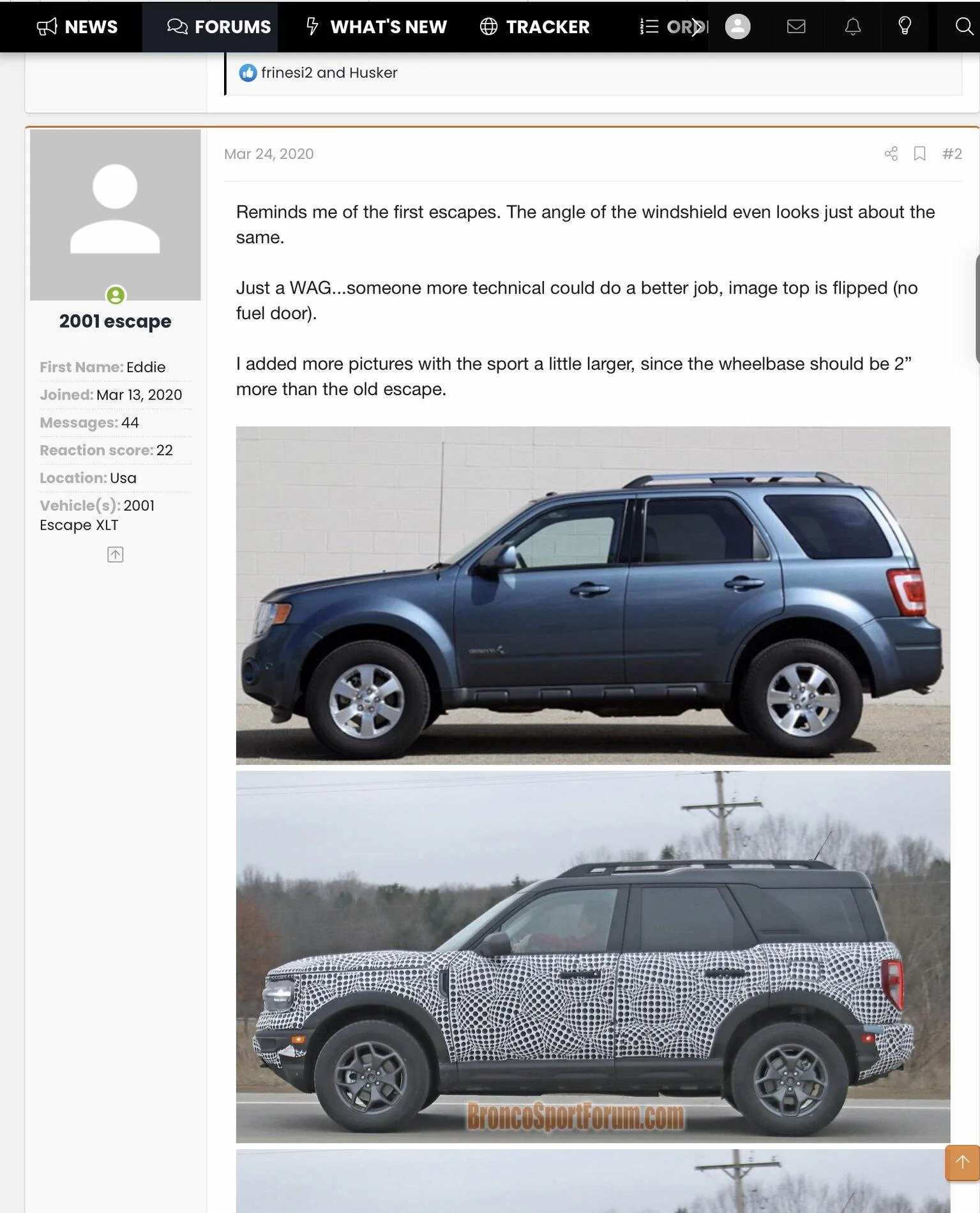 Ford Bronco Forester the better buy??? 7B87D0C0-E2E0-4F25-B436-26BFB8607DD8