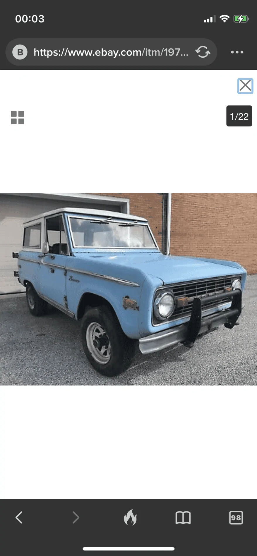 Ford Bronco Brush Guard design changed to avoid blocking Bronco grille letters 8D7DF8D8-C8B1-4DD6-99A4-BF75702A1C1F