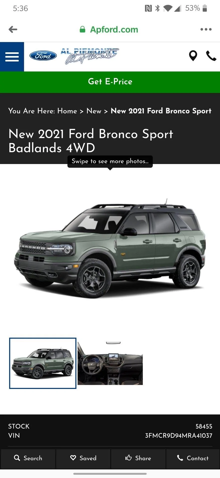 Ford Bronco 2022 Green Preview? Screenshot_20210311-053630