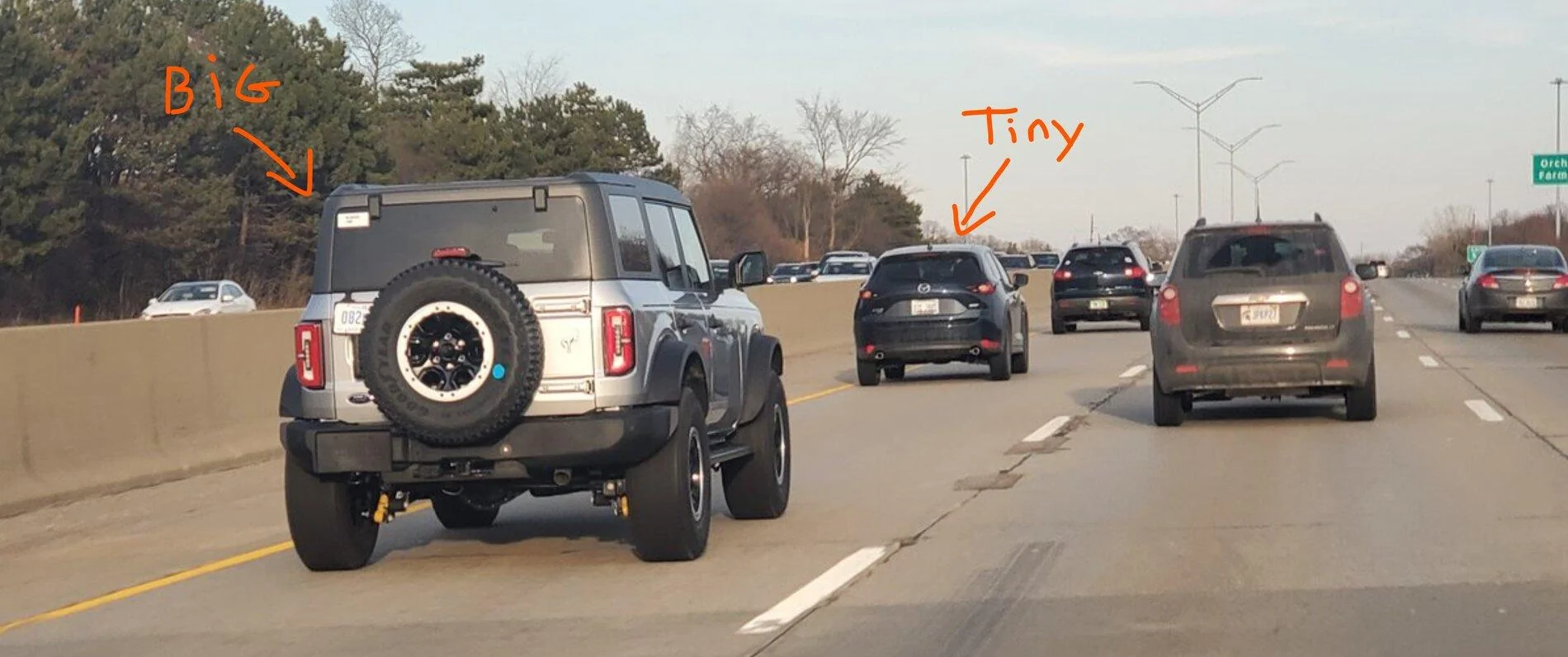 Ford Bronco Iconic Silver Big Bend Sasquatch Spotted rr34