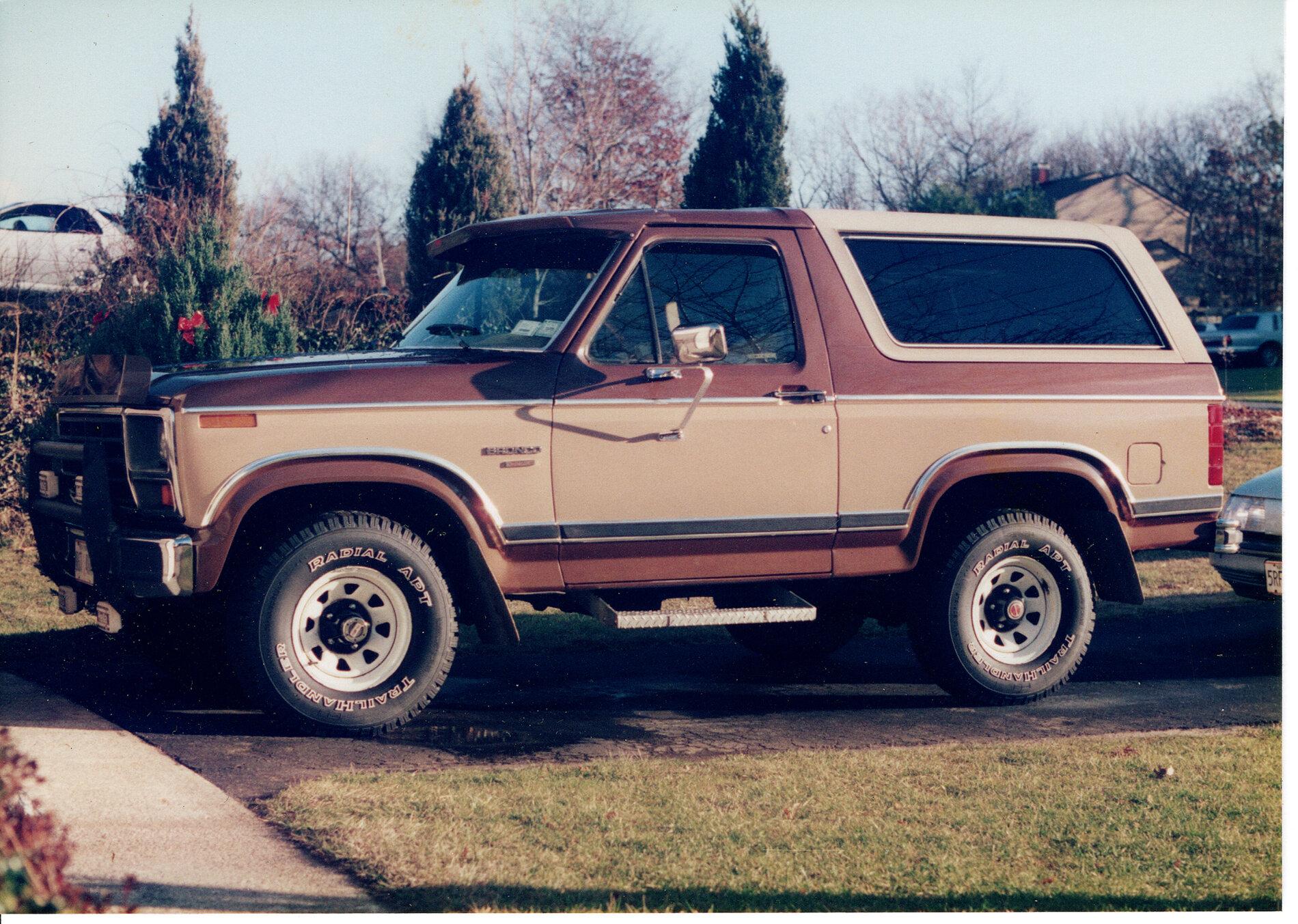 Ford Bronco Your first Bronco, or repeat offender? 1984Bronco-