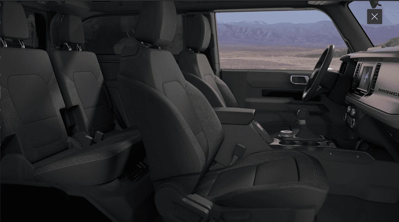 Ford Bronco The Case for a 2-Door BaseSquatch BroncoInterior