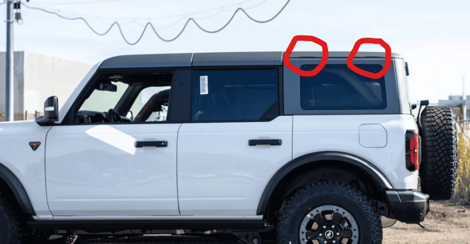 Ford Bronco My Only Question: Roof Rack Option 1615836507870