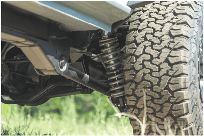 Ford Bronco Reveal Bronco - Different Rear Suspension Components Screen Shot 2021-03-15 at 16.38.34