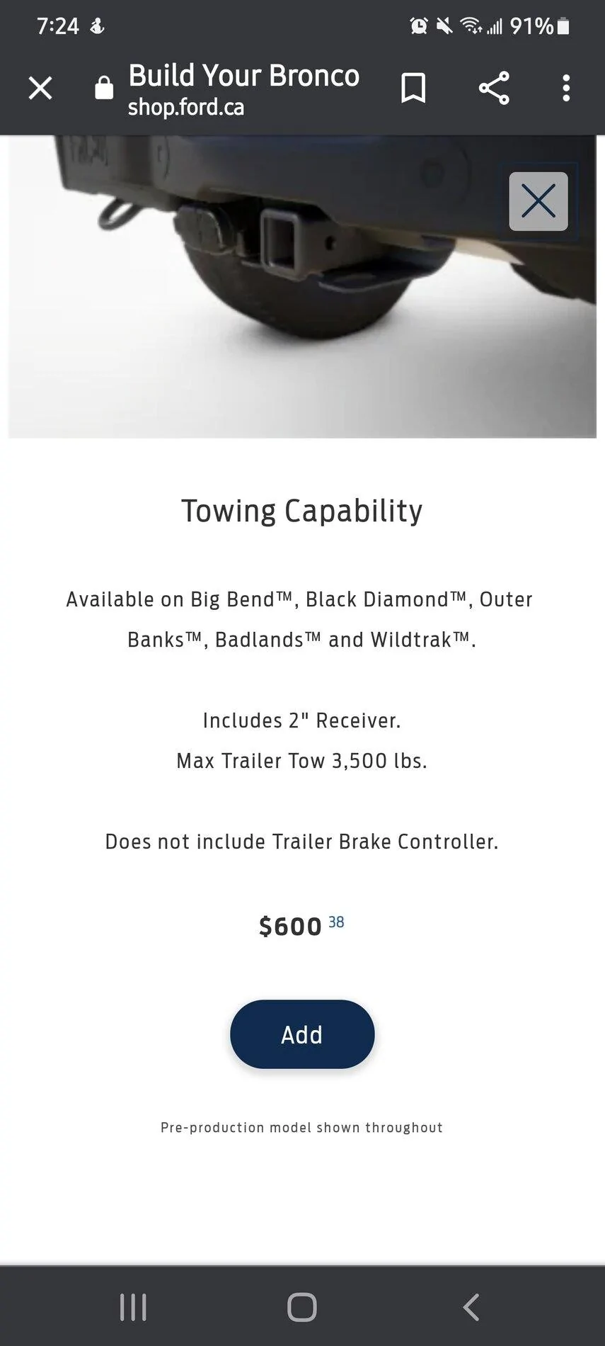 Ford Bronco Towing Package: worth it or no? Screenshot_20210315-192459_Chrom