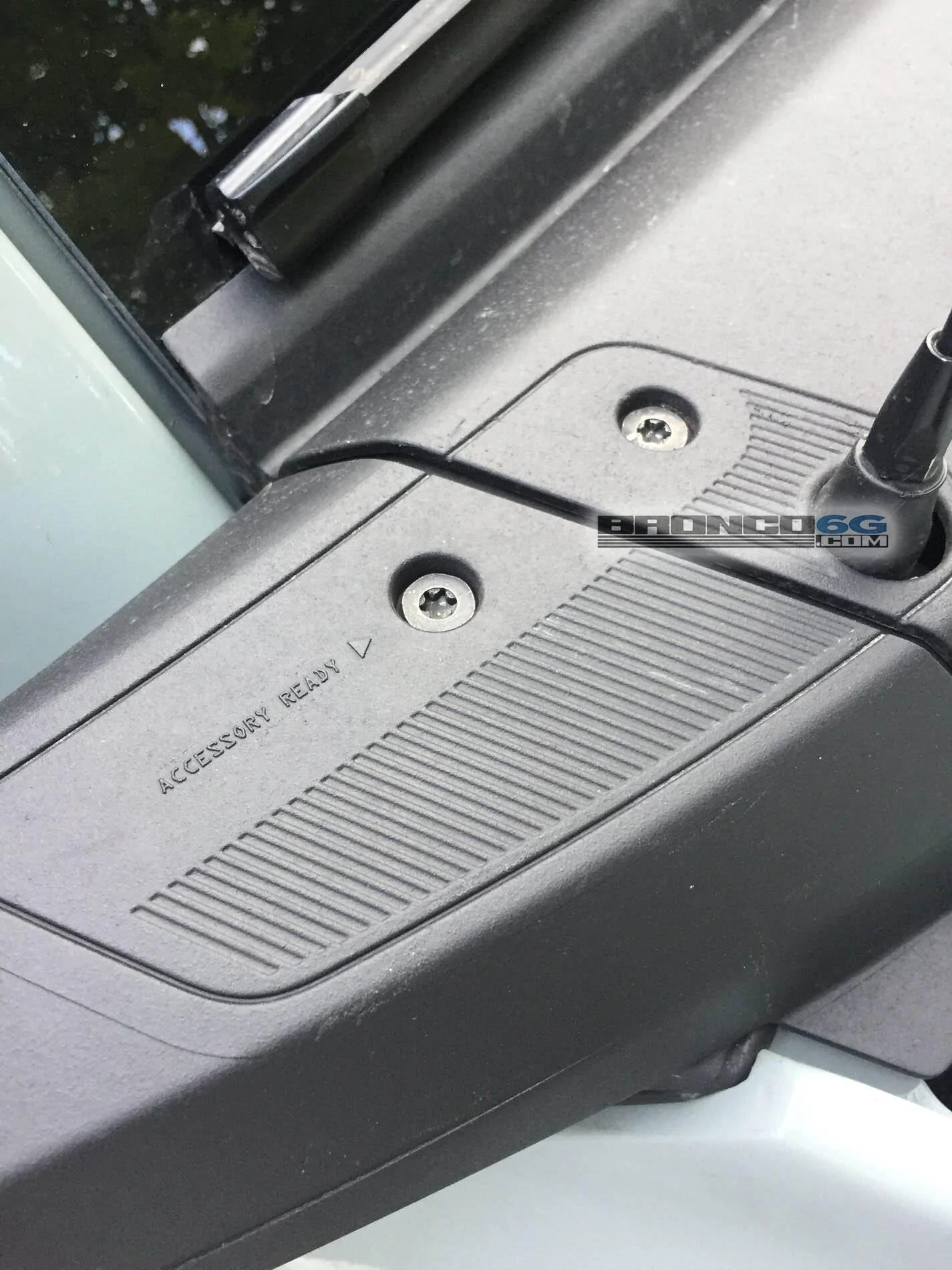 Ford Bronco Pillar light mounting 2021 Bronco Accessory Mounting Points