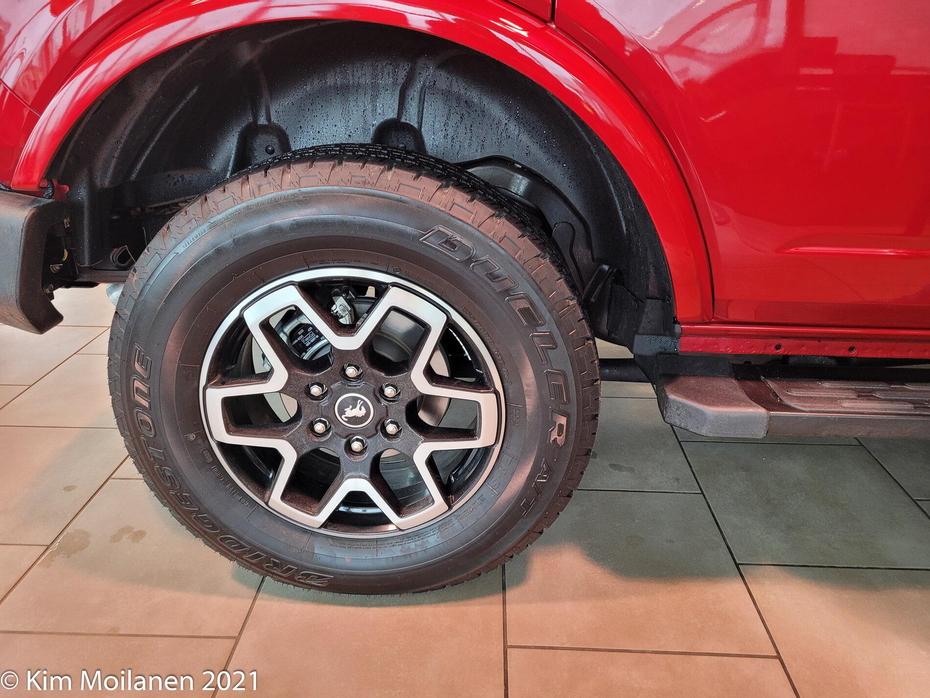 Ford Bronco Bronco Event at Pat Milliken Ford 03/18 - Rapid Red Outer Banks 4-Door 20210318_103331