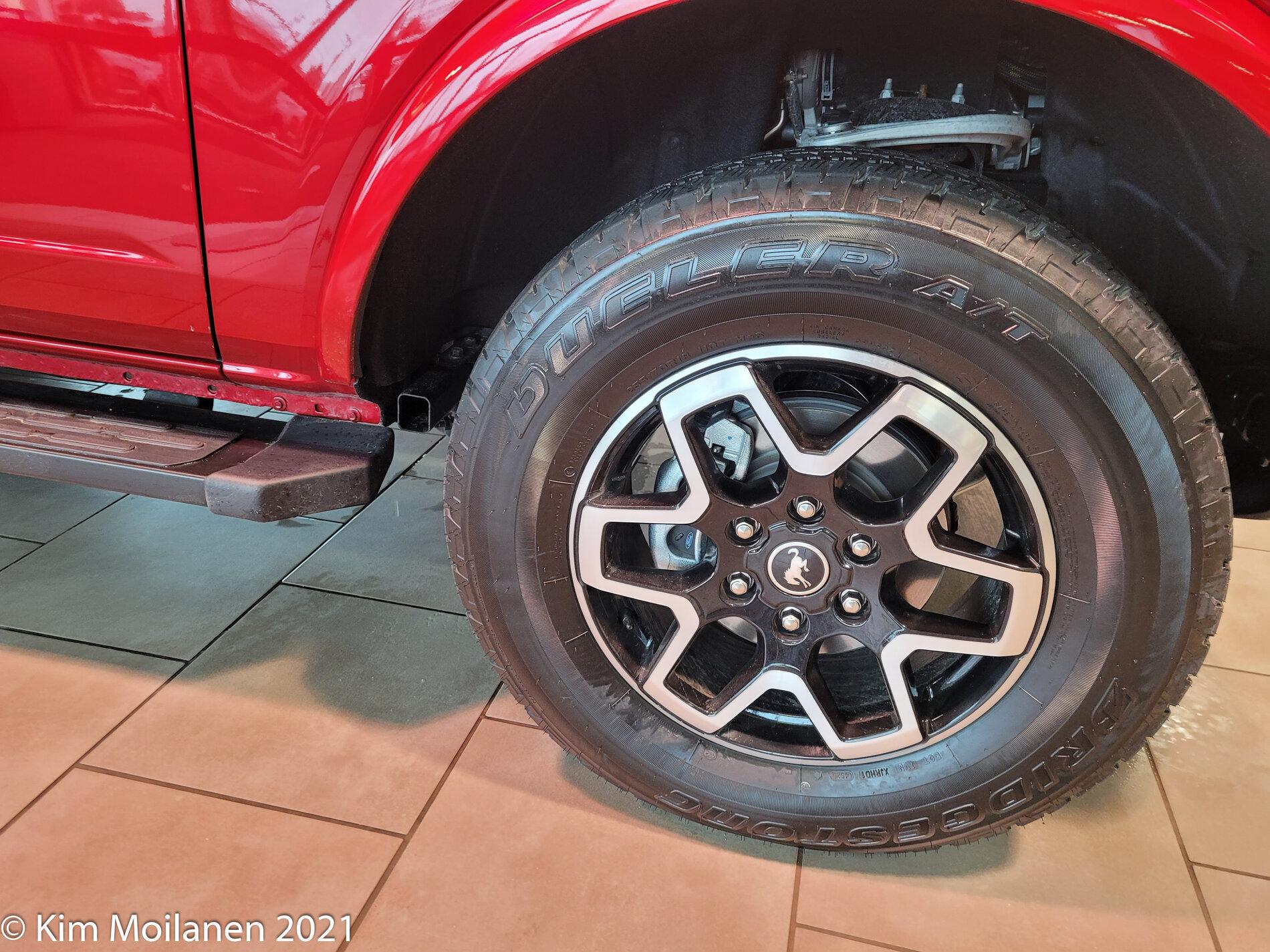 Ford Bronco Bronco Event at Pat Milliken Ford 03/18 - Rapid Red Outer Banks 4-Door 20210318_103347