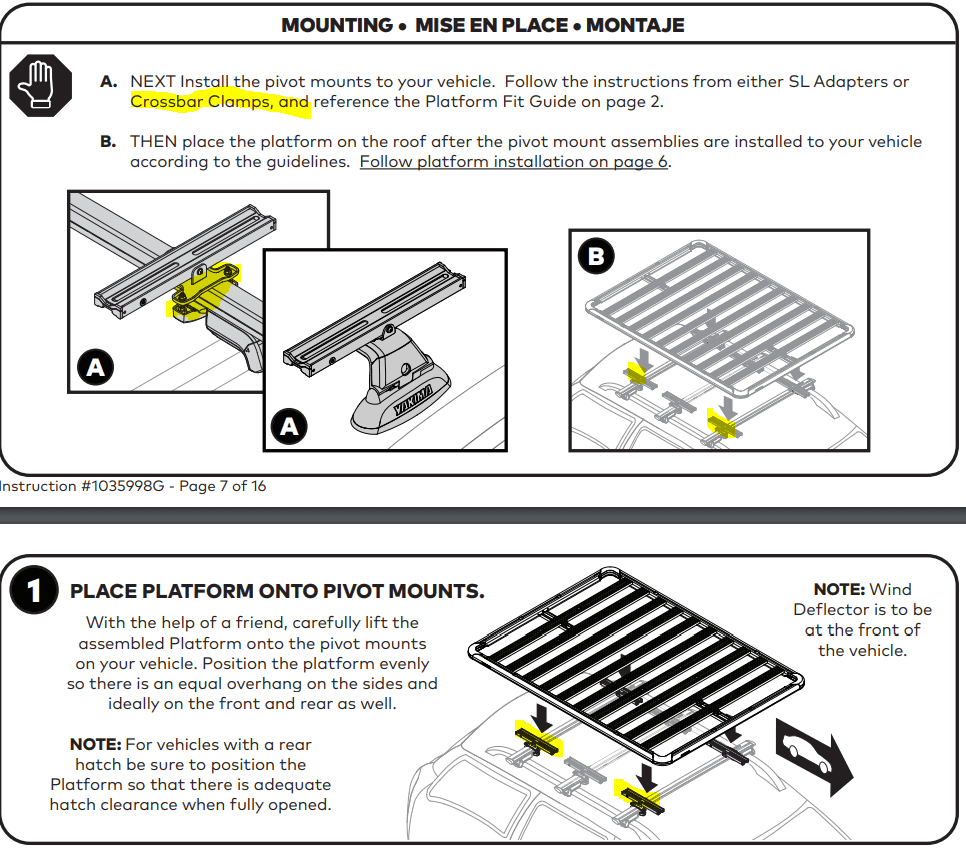 Ford Bronco Yakima Lock and Load rack question  - how does it attach ? 1616182680944