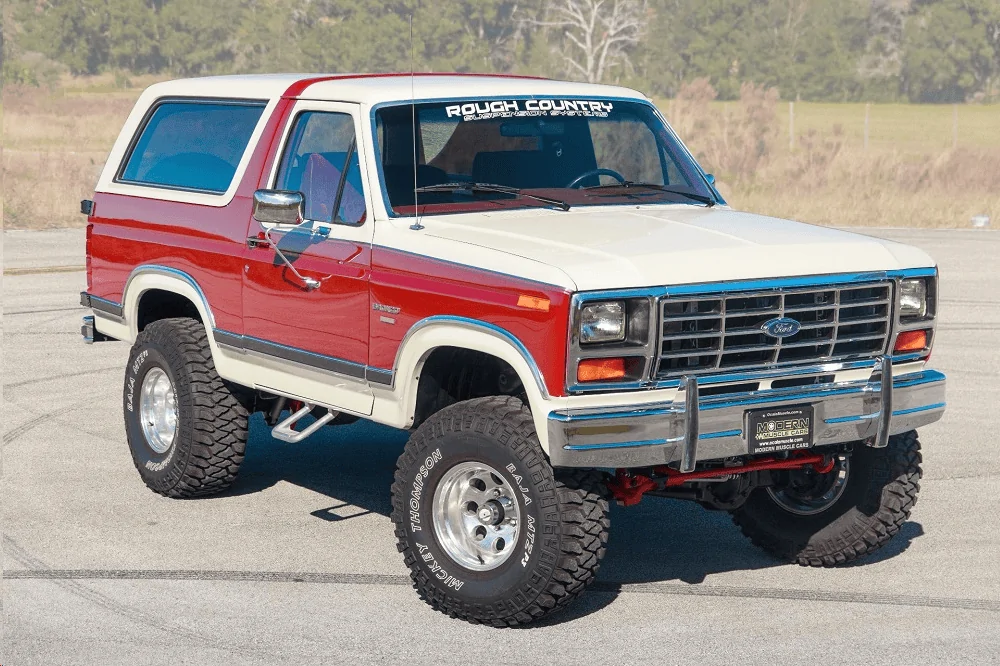 Ford Bronco Warthog tusks idea - limb riser, brush guard posts 1616198002532