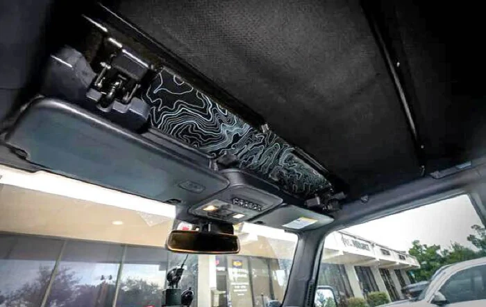 StickerFab - Topographic Cover Up for Unfinished Soft Top Handle