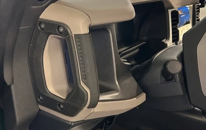2024 Wildtrak interior handle swap (from standard blue color) - pics