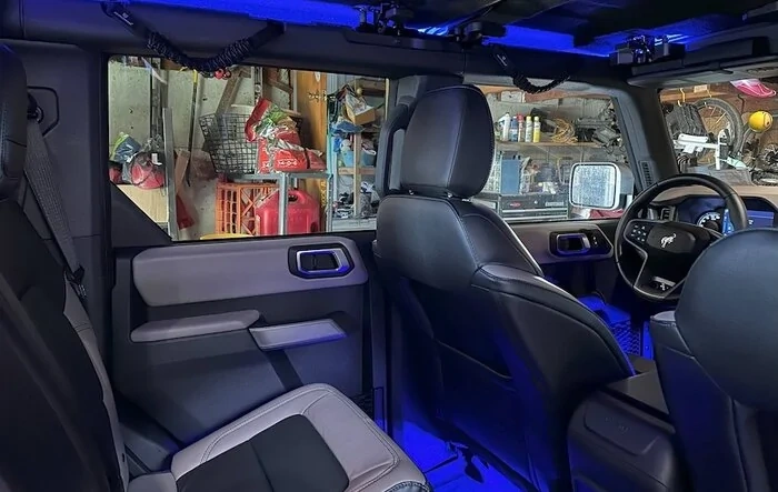 Headliner cove and footwell LED lighting install (how-to / parts list, under $100!)
