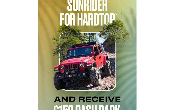 Bestop's Sunrider for Hardtop Sale!