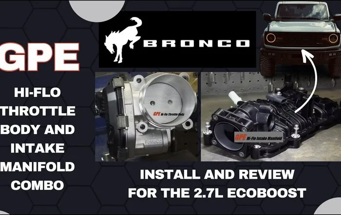GPE HI-FLO Ported Throttle Body & Intake Manifold - Install & Review