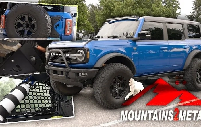 Review & Showoff: Mountains2Metal Roll Bar Molle, Tailgate Reinforcement & Control Arm Skids